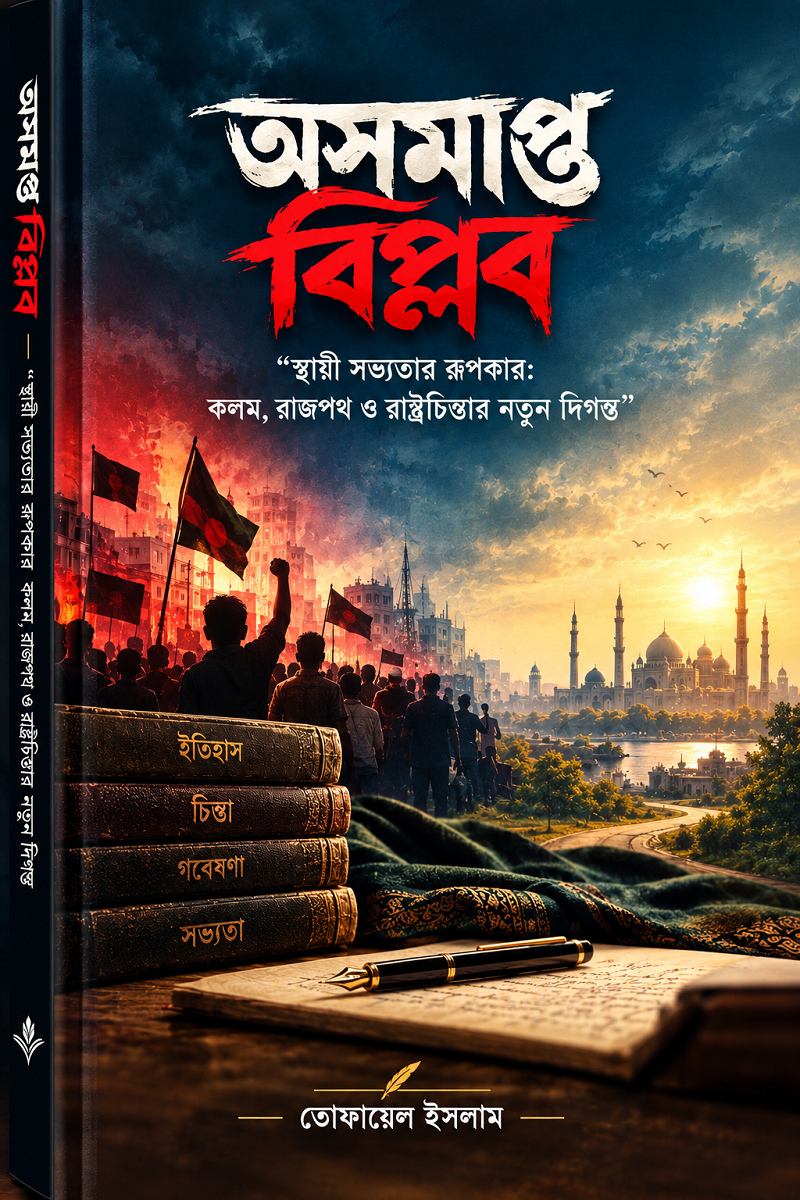 অসমাপ্ত বিপ্লব - "স্থায়ী সভ্যতার রূপকার: কলম, রাজপথ ও রাষ্ট্রচিন্তার নতুন দিগন্ত" 